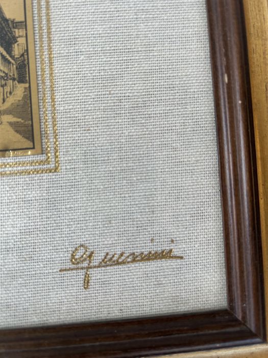 Tablu argint placat cu aur 24c Guerrini-cadoul perfect