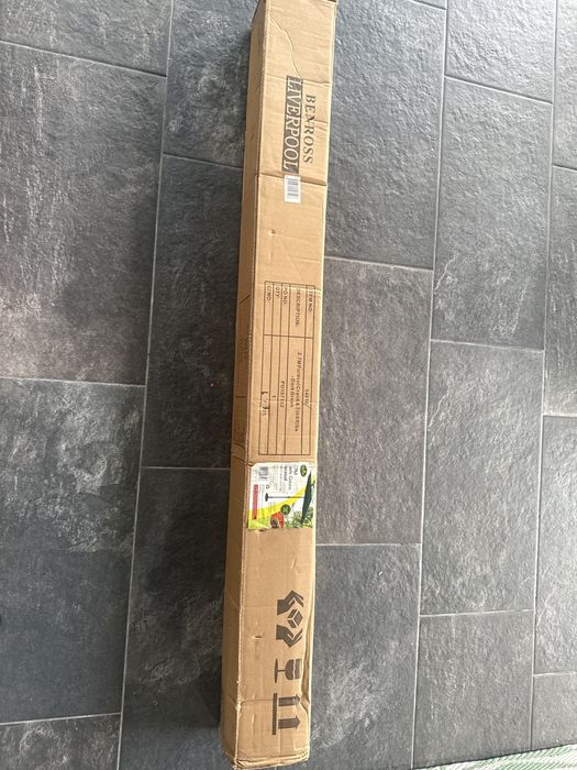 Umbrela de gradina, MultiGarden, 270cm, verde, cu mecanism de inclinare, 6 brate, noua