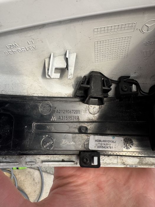 Оригинален капак за огледало Мерцедес 212 Mercedes W212 E212