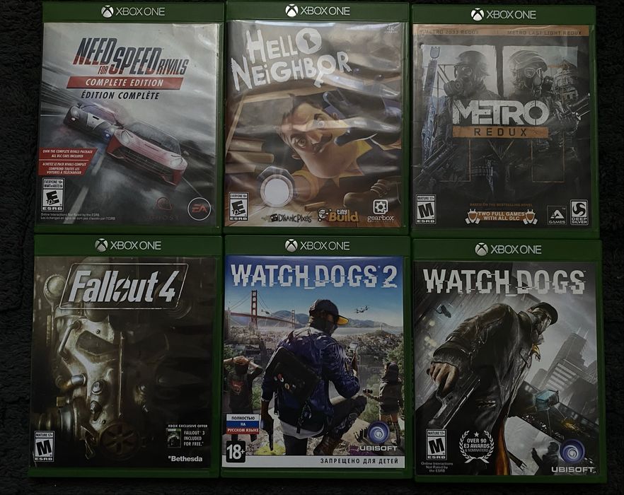 продаю диски на xbox