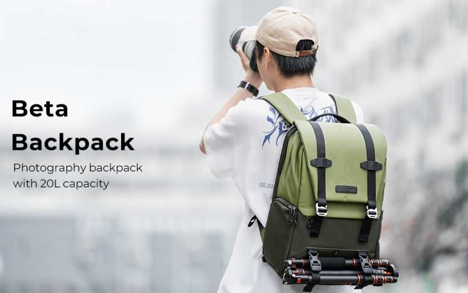 Голяма 20L професионална раница K&F Concept  за фотографско оборудване