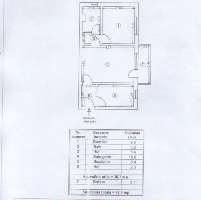 Tomis Nord-Zmeurei-Apart 2 cam sd cf 2 liber et 4/5 preț 72.000 euro