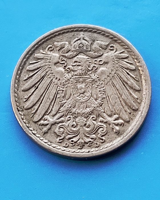 Monede vechi dintre anii 1875 și 1941 Imperiul German 5 Lei bucata