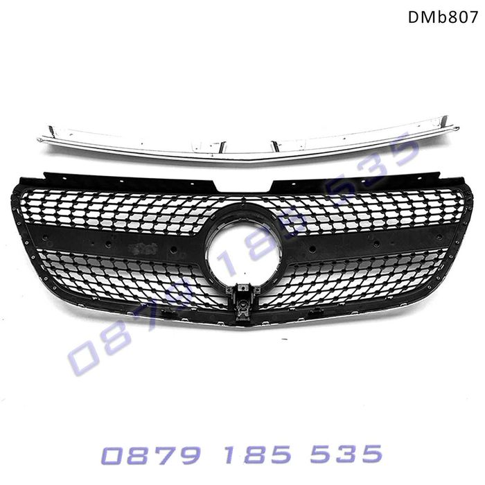 Предна GT решетка Mercedes VITO W447 16-20 мерцедес вито диамант тунин