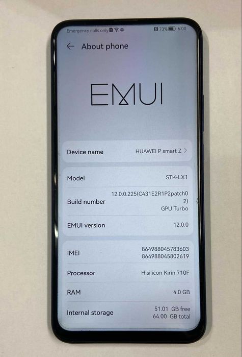 Huawei P smart Z !! Като Нов !!