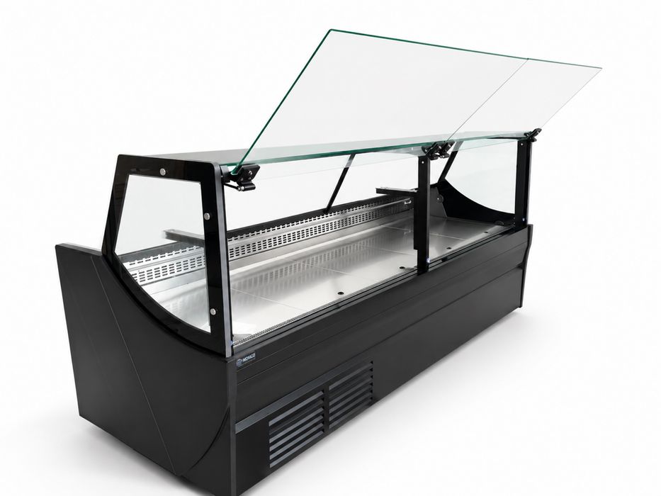 Vitrina frigorifica orizontala MODX2000, 200cm, inox, racire ventilata