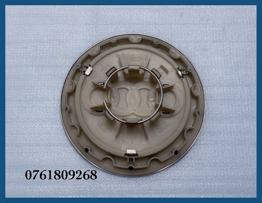 Capac negru 146mm 8D0601165K jante aliaj Audi A2 A3 A4 A6 A8 TT