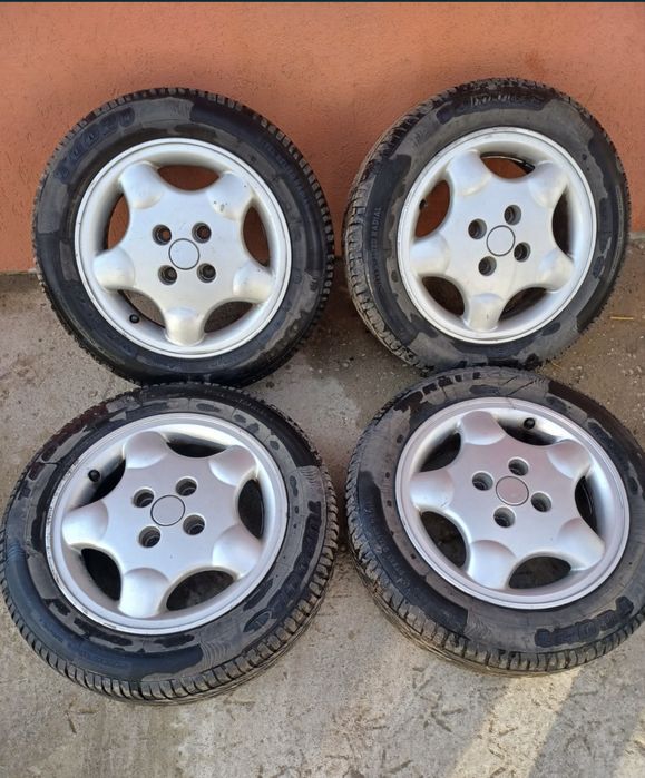 Jante 14 aliaj si cauciucuri