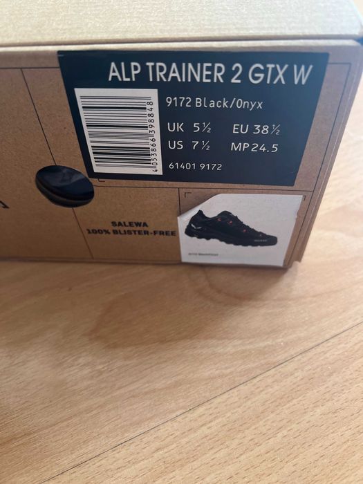 Ghete Salewa 38.5, piele si goretex