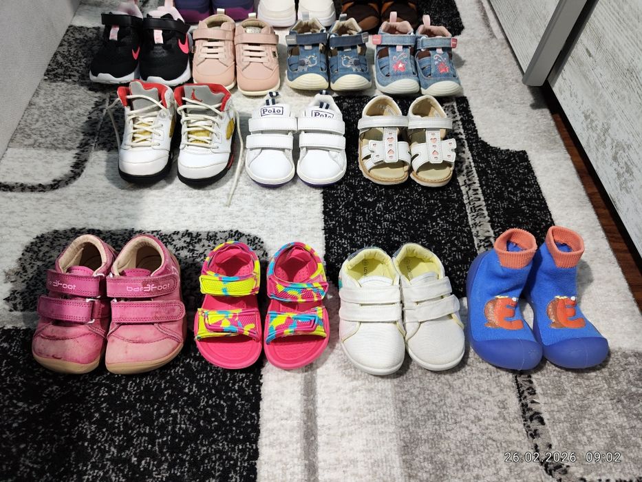 Детски ботуши, маратонки, сандали  20, 21, 22 и 24 номер