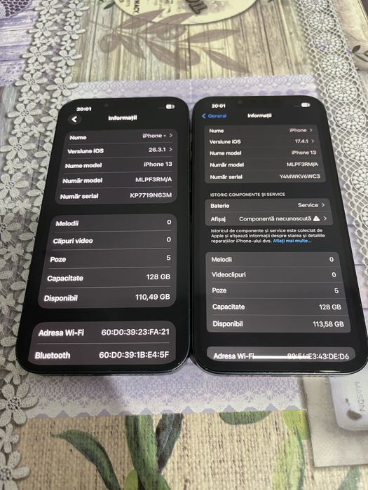 iPhone 13 midnight 128 gb