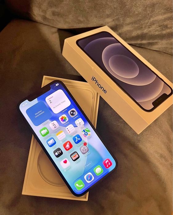Iphone 12 64 GB Black Отличен