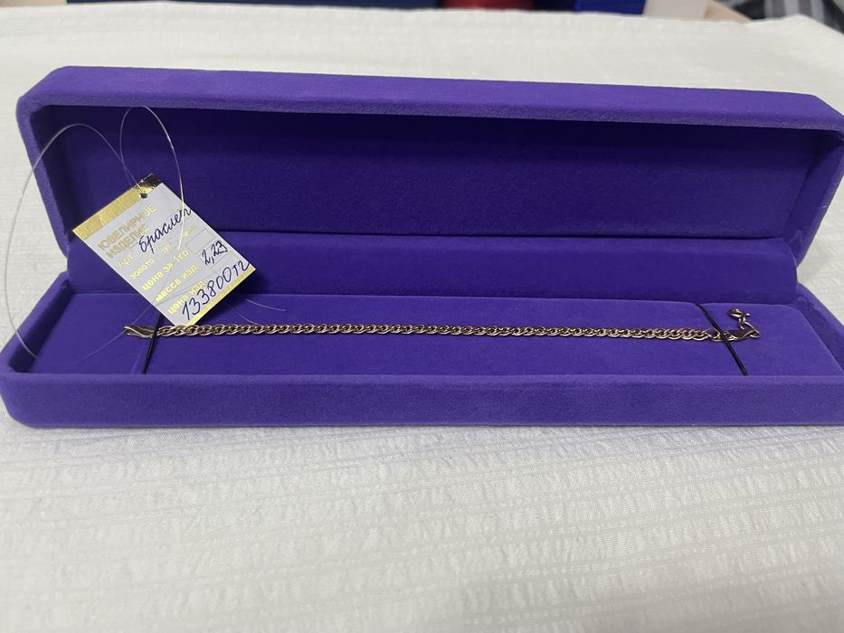 Продам золотой браслет