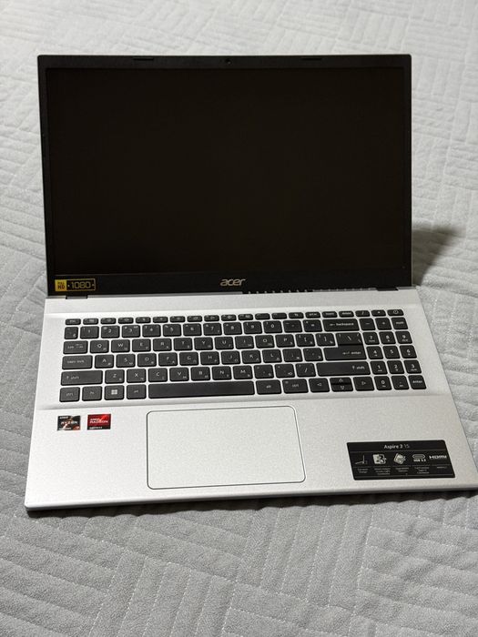 Ноутбук aser. Rysen 7 5700U