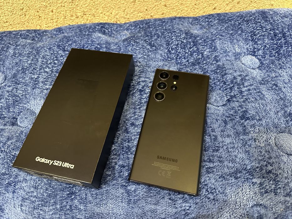 * SAMSUNG S23 Ultra оригинал одни руки в полном комплекте почти идеаль