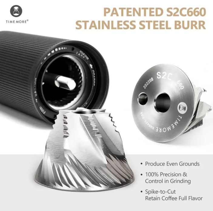 Ручная Кофемолка Timemore C3ESP PRO Профессиональная/