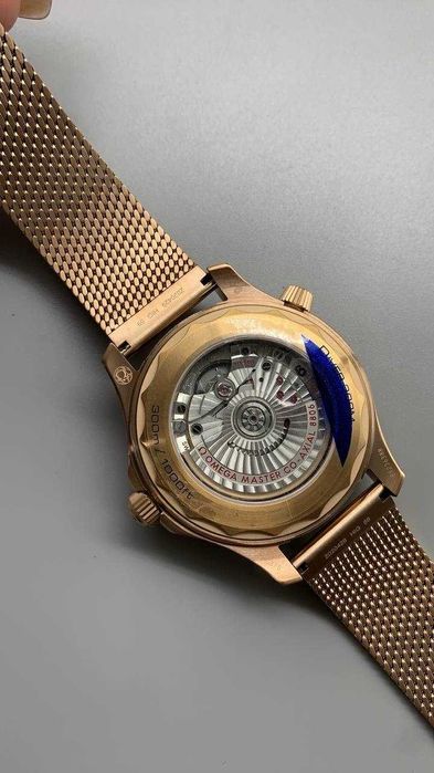 omega seamaster diver 300m розово злато / нов модел