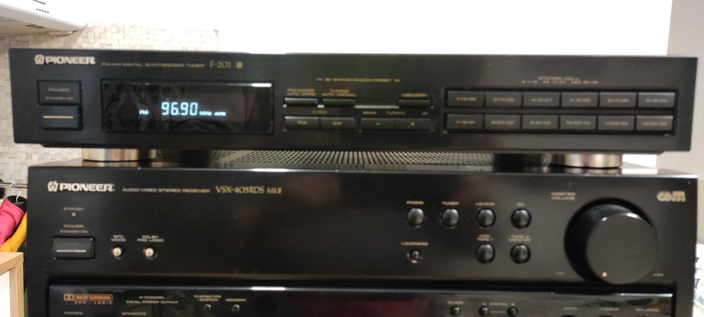 deck JVC TD-W254-Pioneer CT-W550R Pioneer VSX-405 RDS