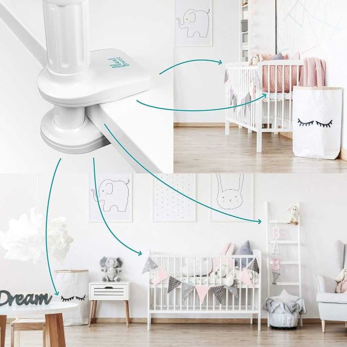 Универсална стойка за бебефон Flexi Twist – Гъвкава, без пробиване ...