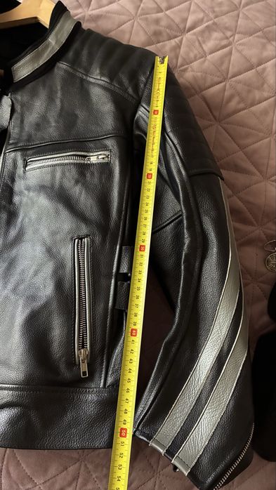 Кожено яке за мотоциклет мотор