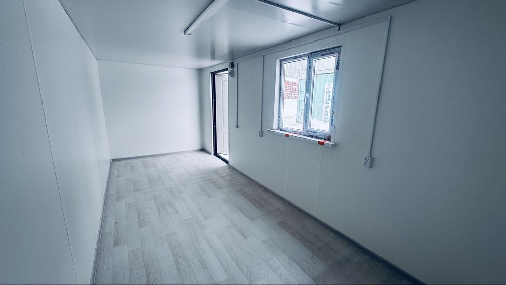 Утепленный контейнер, БЫТОВКИ, СТОЛОВАЯ, пустой КОНТЕЙНЕР