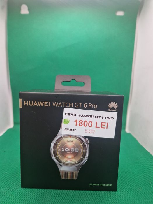 Ceas Huawei GT 6 Pro Lazar Amanet Crangasi 55735