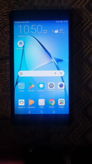 Huawei planshet holati yahshi