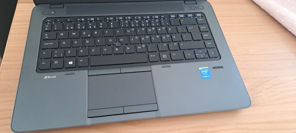 HP ZBook-  Intel i7 / 16GB/256GB SSD