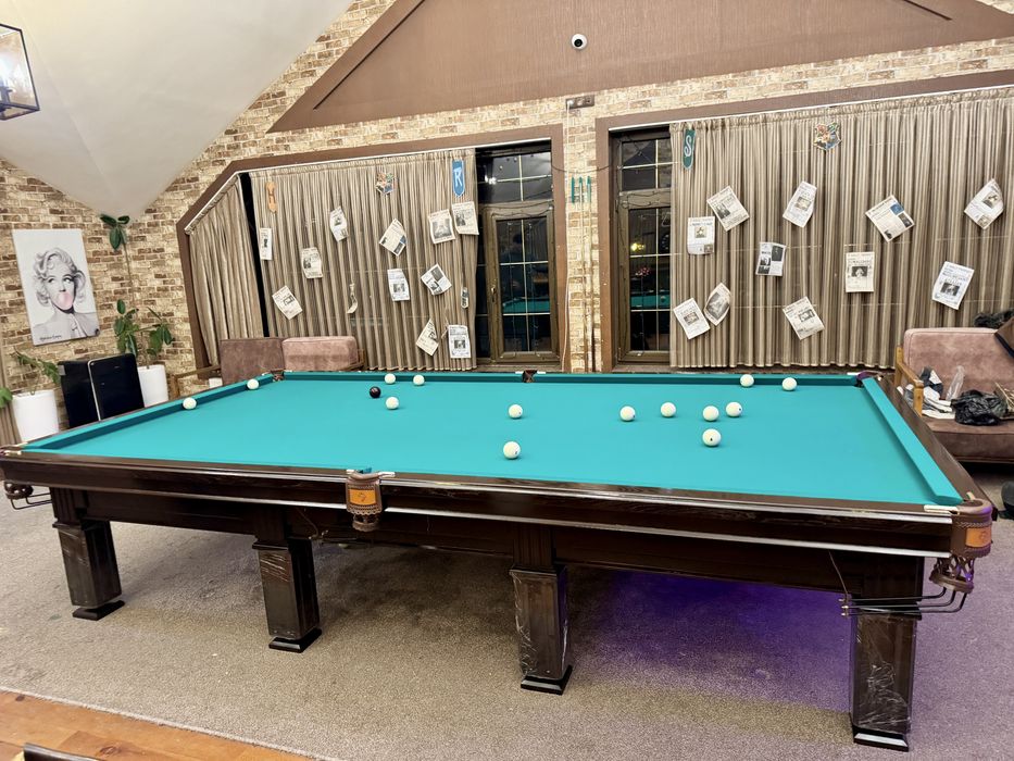 Bilyard stollari #billiard doskasi #биляардне стол 1.80m x 3.60m
