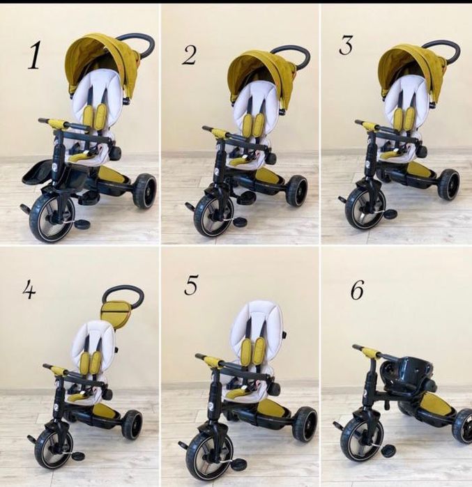 Детский Велосипед 6 в 1