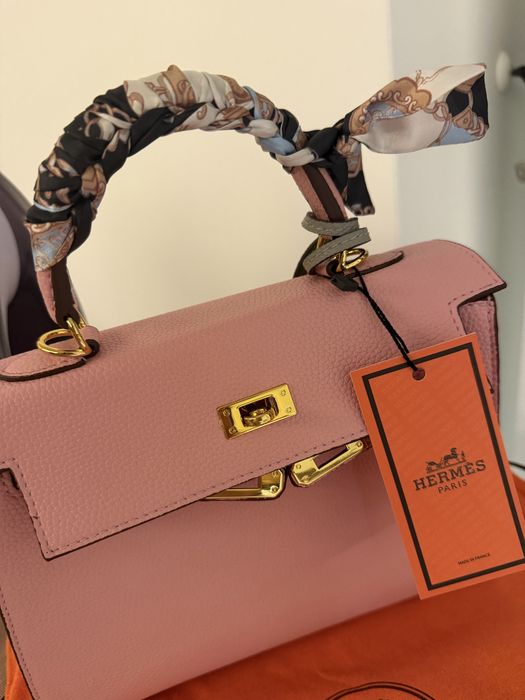 Кожена чанта Hermes