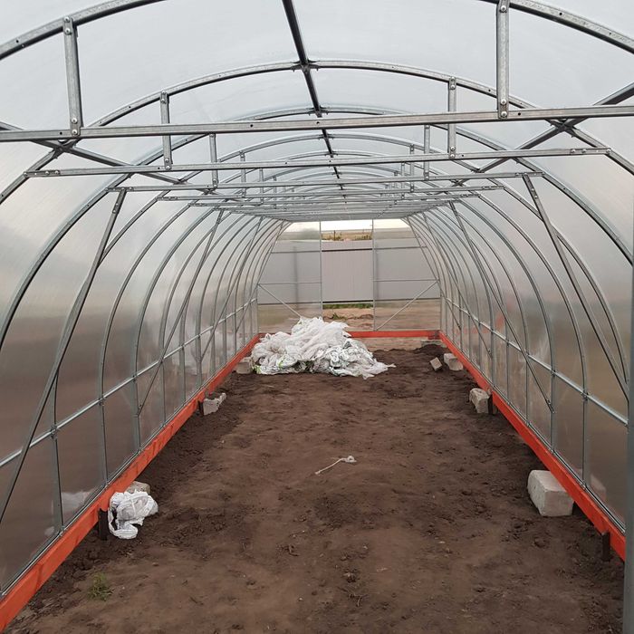 теплица из трубы