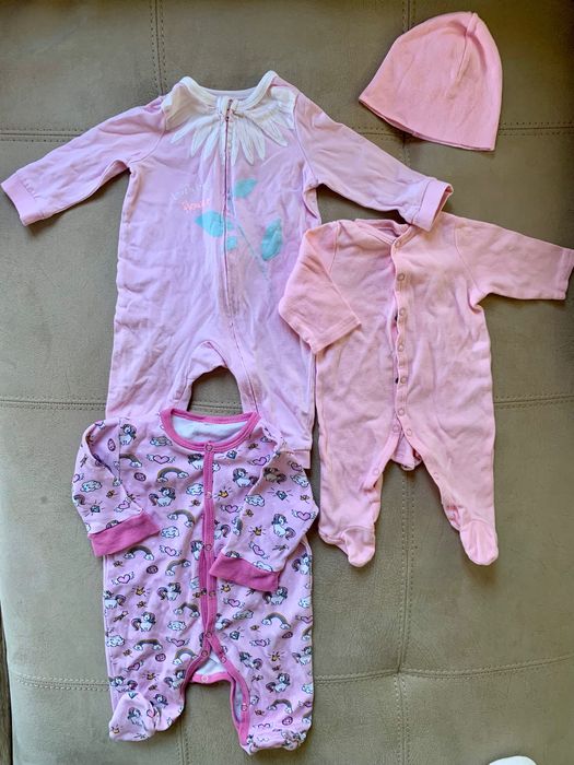 Бебешки дрехи за момиче 50-56