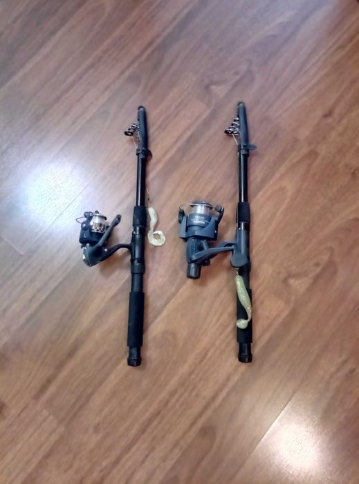 Спиннинг карбоновый в сборе