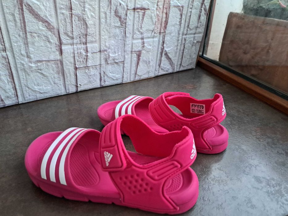 детски сандали,Adidas,летни отворени обувки,гумени за момиче,адидас,33