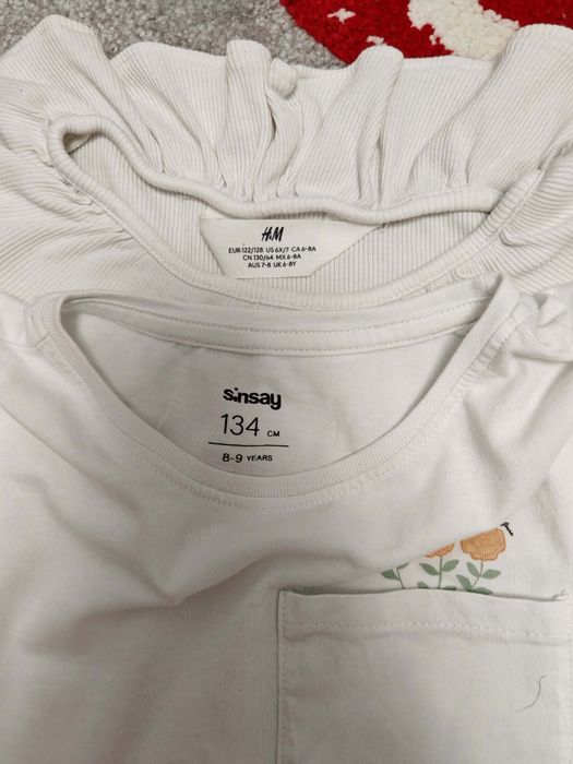 Set bluza hm /sinsay 6-8  ani