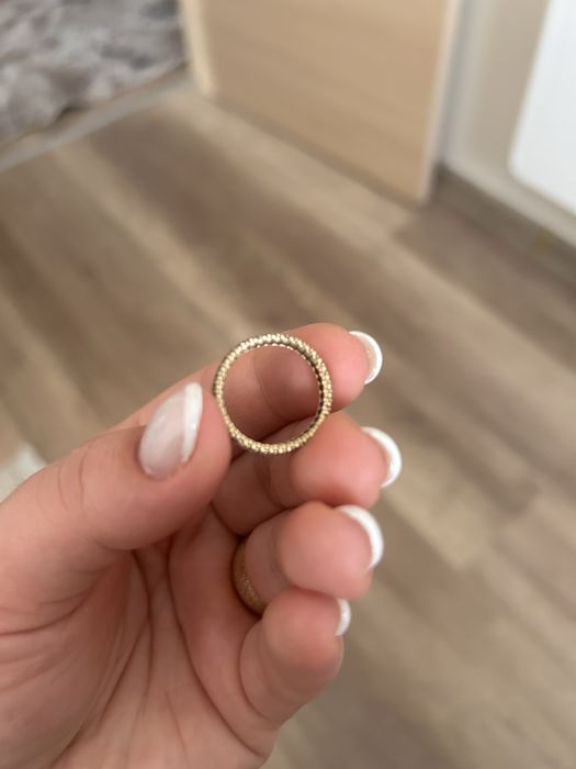 Златен пръстен халка  14 к