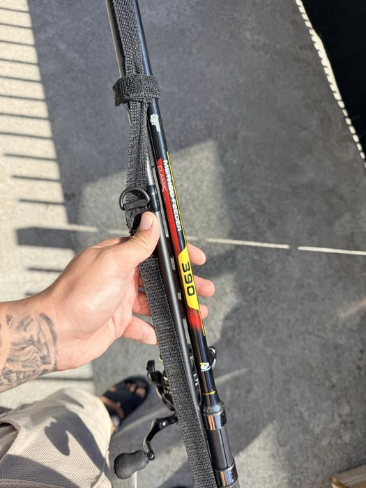 Lansetă Benzár Method Feeder Classic 390 + Mulinetă (Folosite o singură dată)