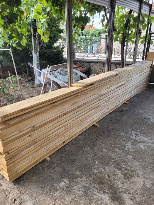 Дървен материал / дъски/  бял бор