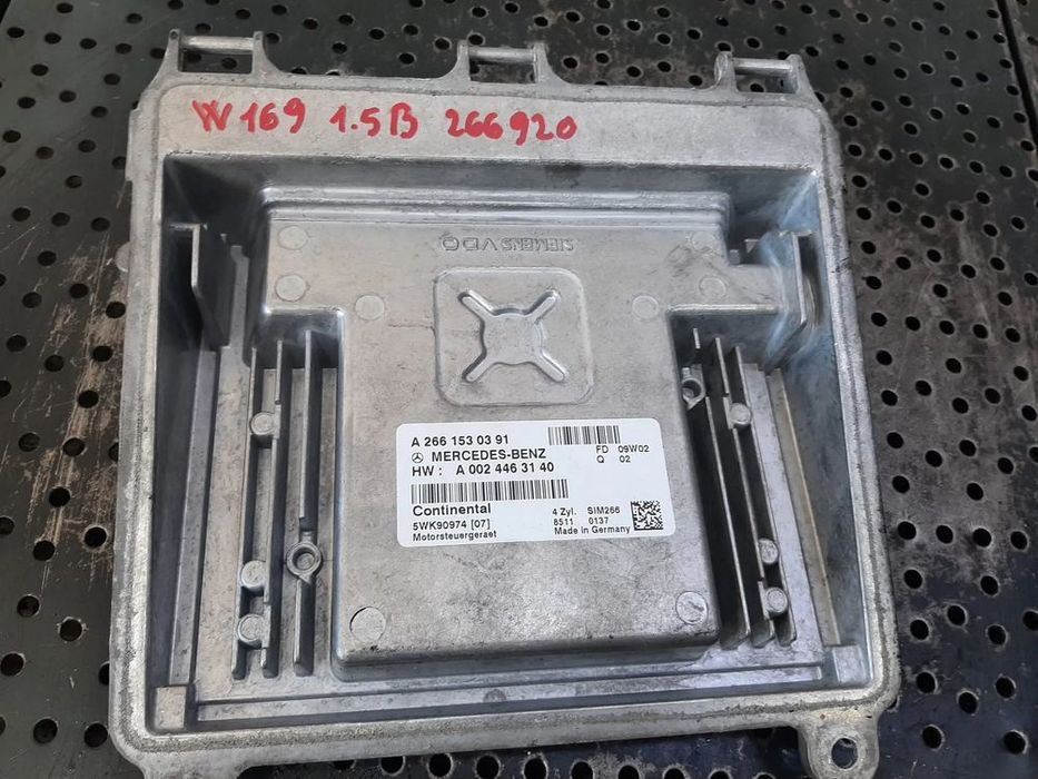 ecu calculator motor 266920 1.5 b mercedes a-class w169  a2661530391  a0024463140