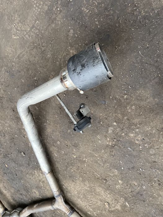 Права генерация с накрайници Audi A4 B9 8w 2.0tfsi 2018 неръждавейка