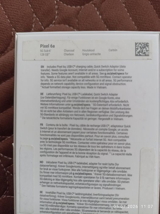 Продается андроид Googl Pixel 6a