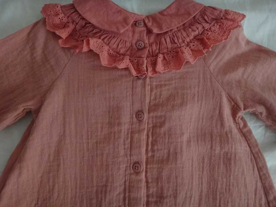 Нова бебешка рокля LC Waikiki, размер 74-80см, 9-12м