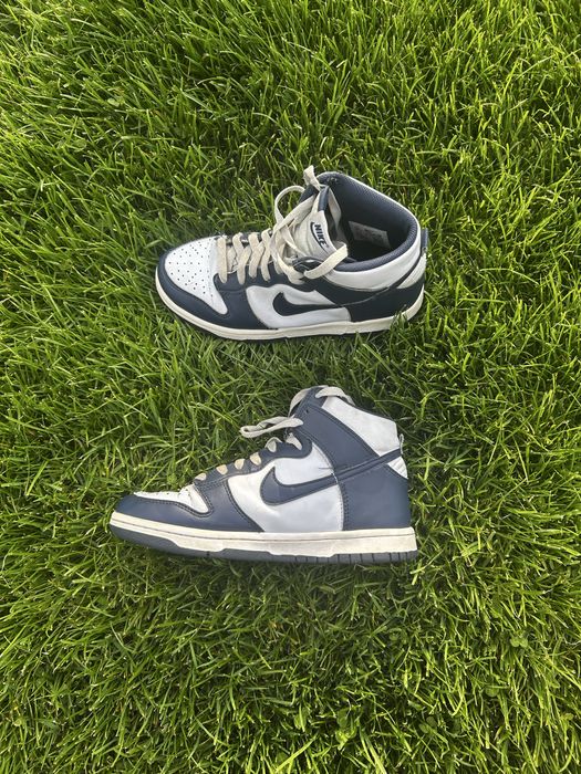 Nike Dunk High albastru/alb – mărimea 38 – stare bună
