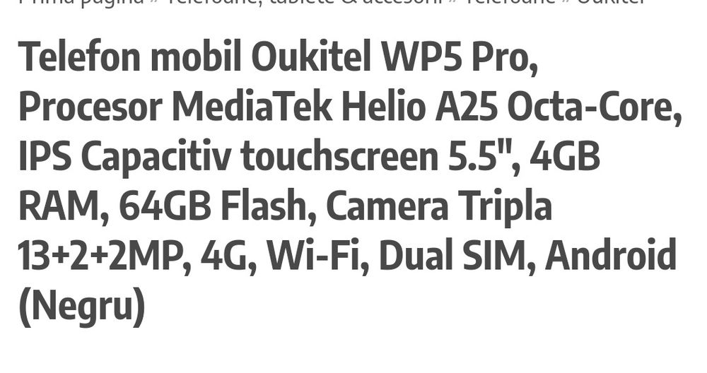 Telefon militar ,rezistent la șocuri ,praf ,ploaie ,cu baterie uriașă