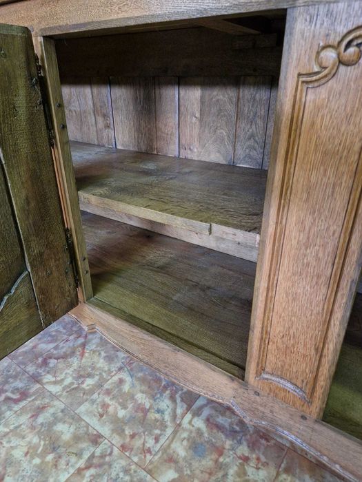 Контрабюфет дресоар от масивен бял дъб