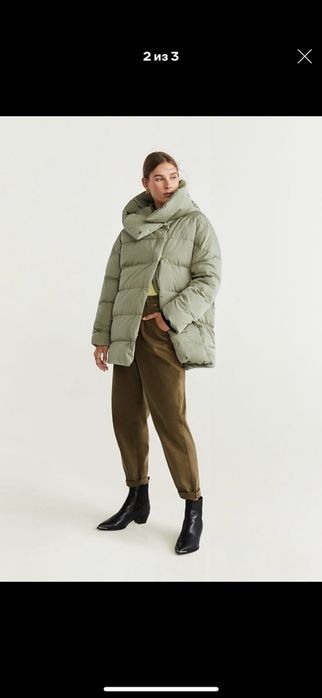 Продам куртку пуховик Mango
