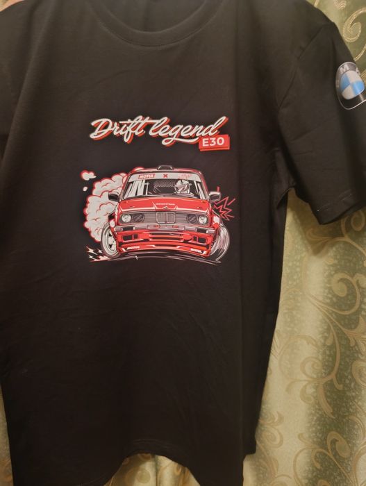 Футболка хб BMW.