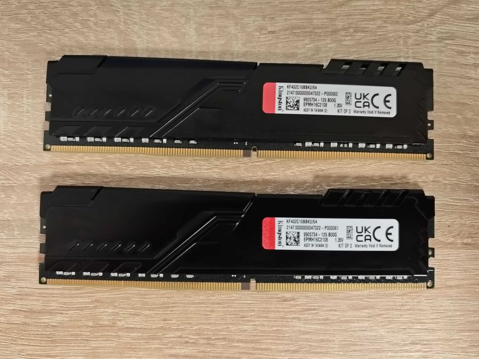 RAM PC DDR4 64Gb kit 2x32Gb Kingston Fury 3200Mhz
