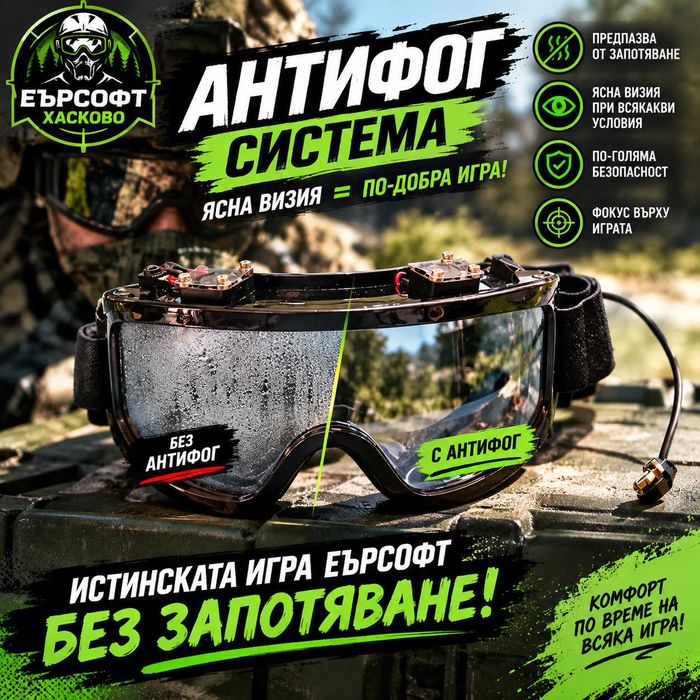 Анти-Фог система за Еърсофт